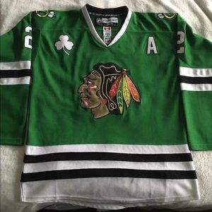 St Patrick’s Day Chicago Blackhawks Jersey